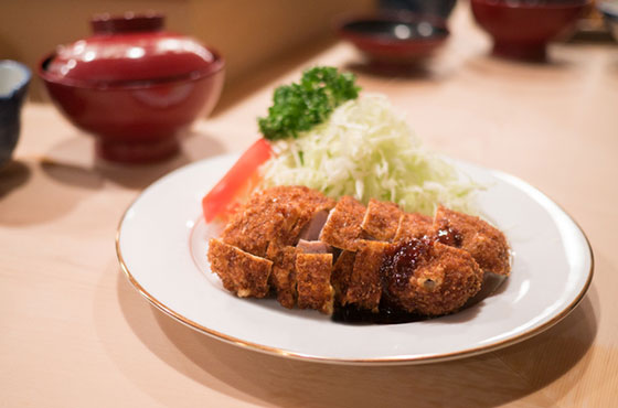  Tonkatsu as a good omen food